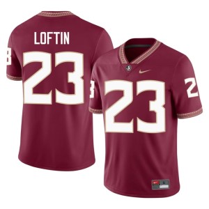 Florida State Noles Chase Loftin High School Men #23 College Football Garnet Jerseys 869718-610