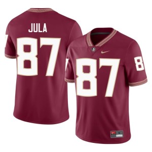 FSU Seminoles Garnet Carter Jula Men Official #87 College Football Jerseys 576898-102