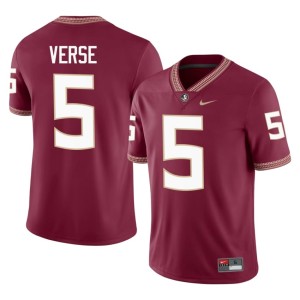 FSU Noles 2026-27 Jared Verse College Football #5 Mens Garnet Jerseys 271057-438