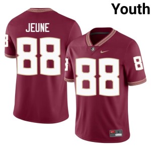 Noles Keenen Jeune NCAA Garnet Youth College Football #88 Jersey 463485-114